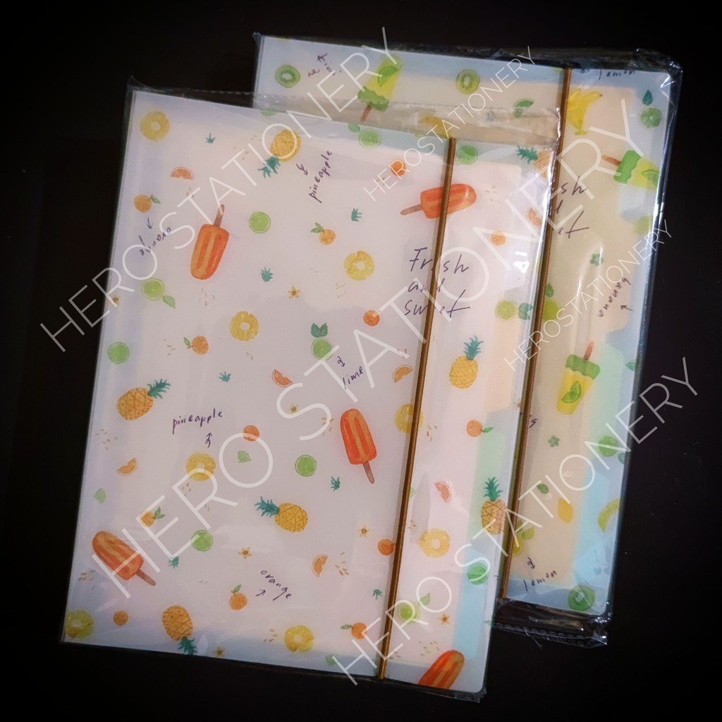 

Map binder note transparant joyko motif buah A5-FR-PF520