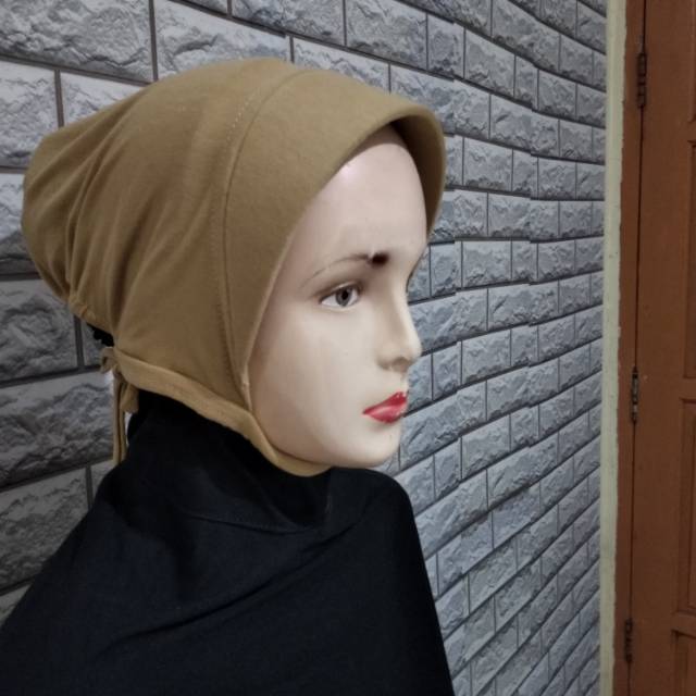 Ciput  ped tanpa konde bahan rayon /daleman hijab ped  tanpa konde