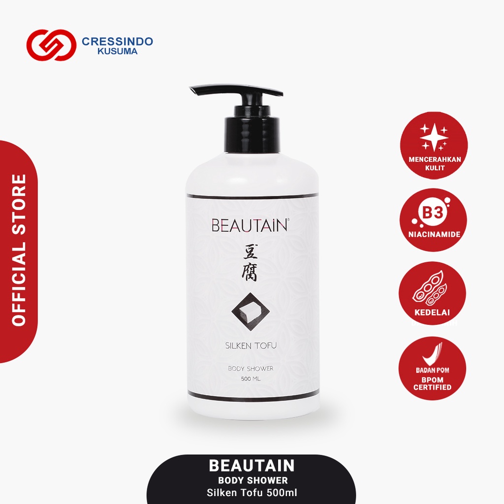BEAUTAIN Body Shower - Silken Tofu 500ml