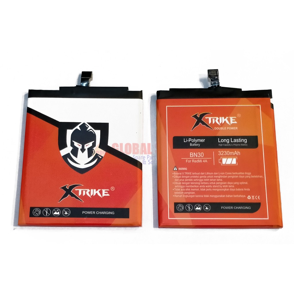 XTRIKE / BATERAI XIAOMI BN30 XTRIKE / BATRE / BATERE REDMI 4A