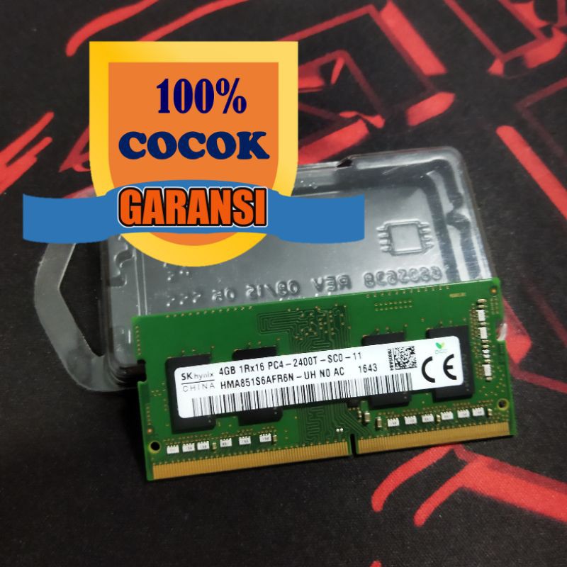 Ram SKhynix SK hynix ddr4 ddr 4 4gb 4 gb 2400mhz 2133mhz so-dimm sodimm laptop notebook copotan