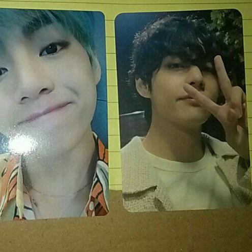 BTS TAEHYUNG ALBUM JAPAN (PHOTOCARD)