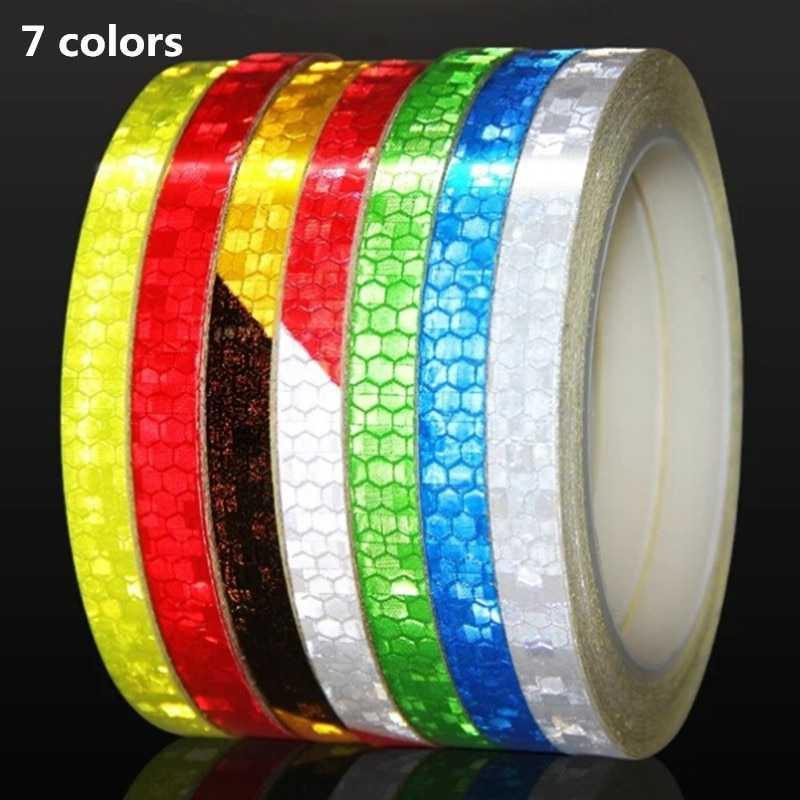 DUUTI Reflective Tape Adhesive Stiker Sepeda MTB Bike 800x1CM - MT800 [Kuning]