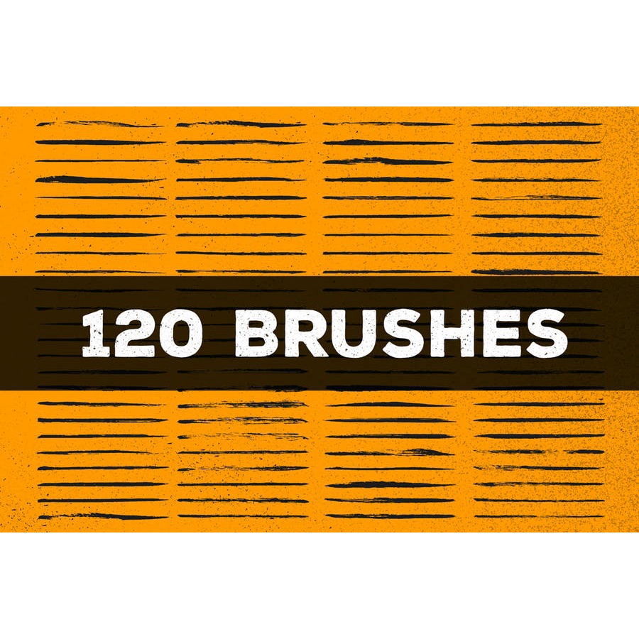 120 Brush Pens  Adobe - Illustrator