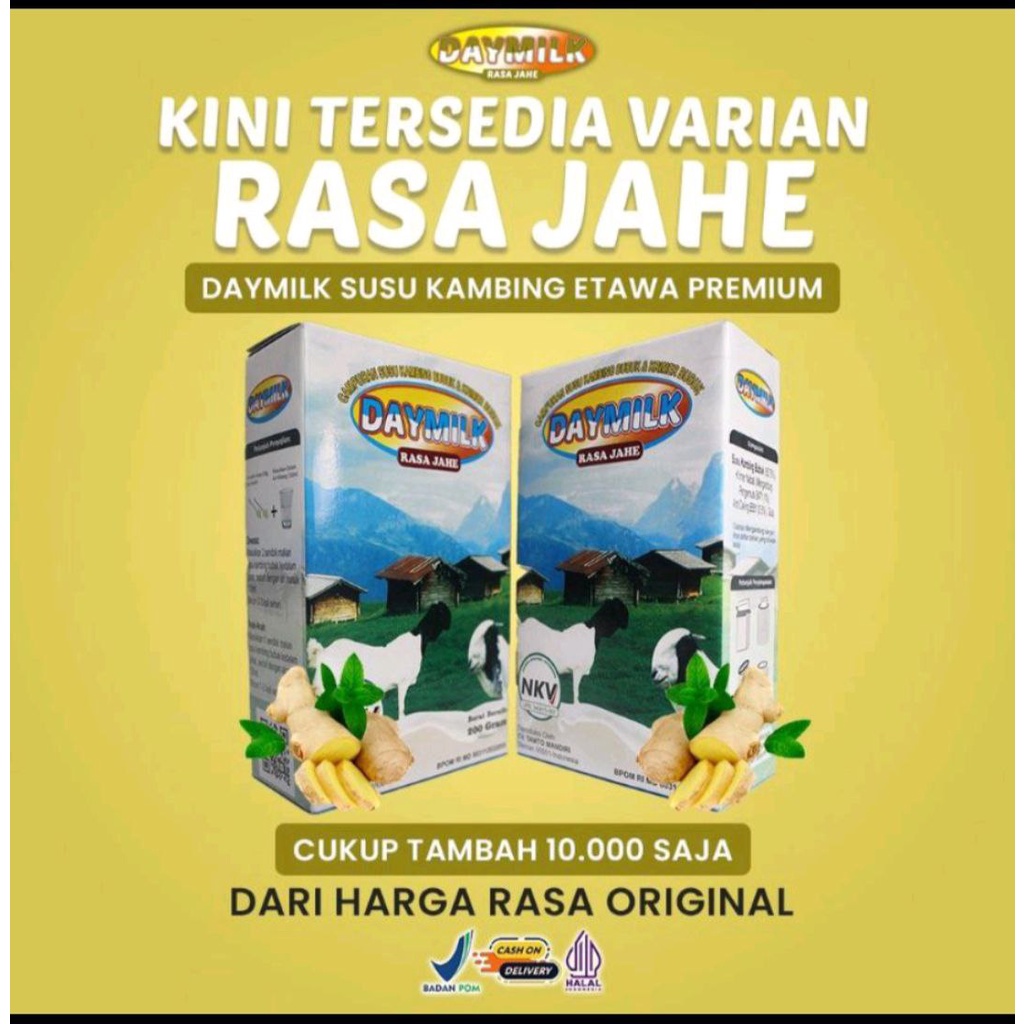 

susu daymilk rasa jahe 200 gram banjarmasin