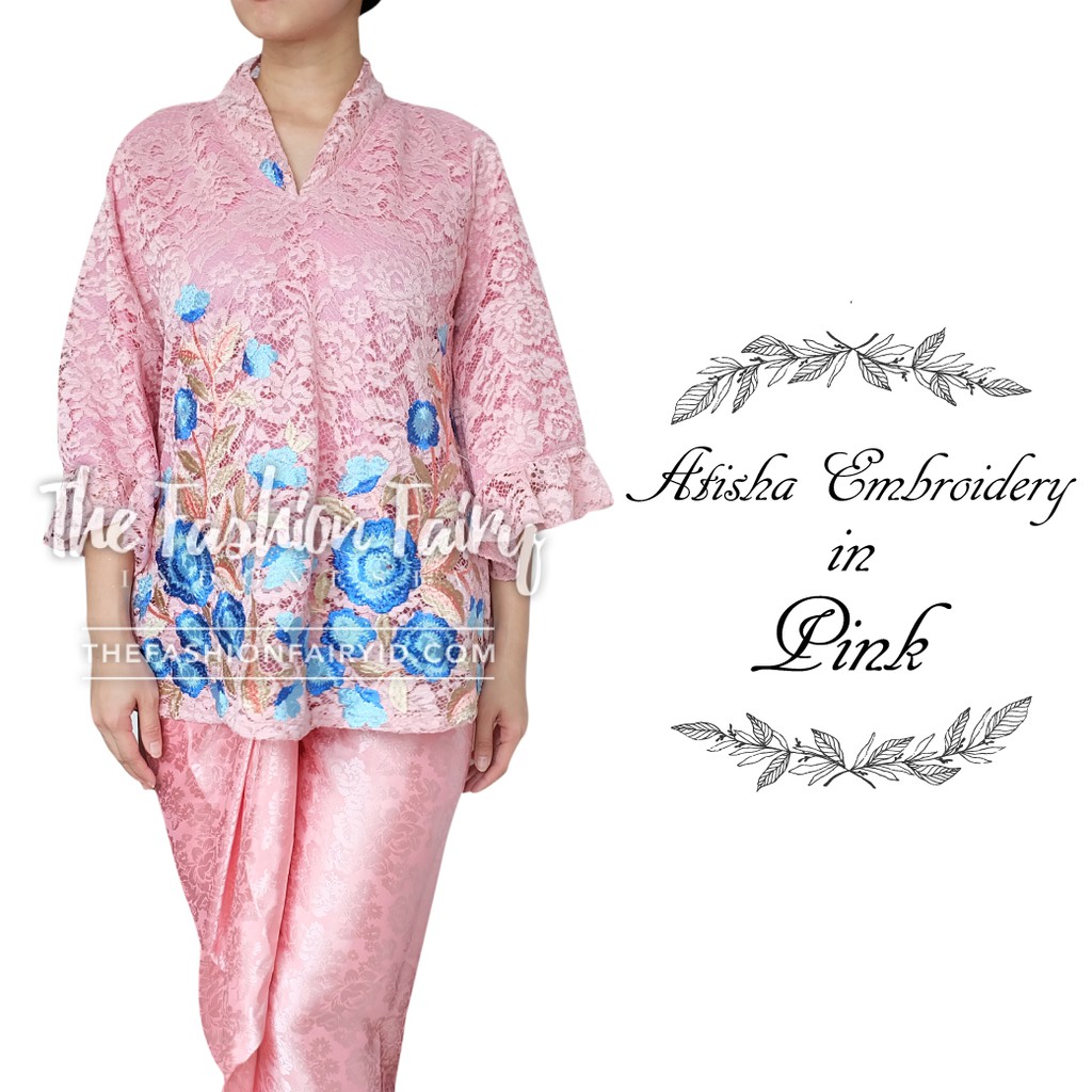 BLOUSE BRUKAT ATISHA EMBROIDERY