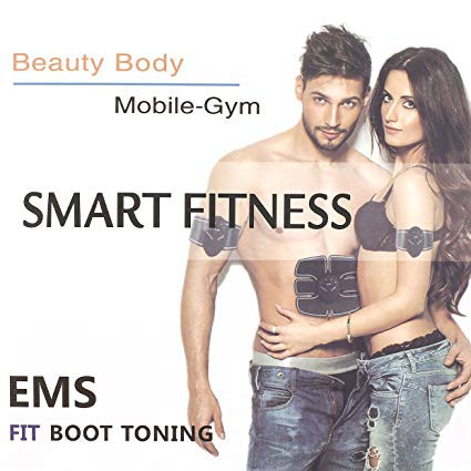 Smart Fitness EMS Fit Boot Toning Pembentuk Otot Tubuh Tangan dan Kaki