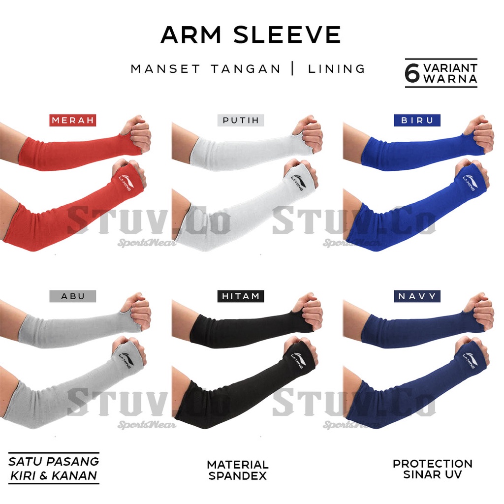 ARM SLEEVE PELINDUNG TANGAN ARMSLEEVE MANSET TANGAN CLIMBING HIKING SEPEDA JOGGING LARI OLAHRAGA