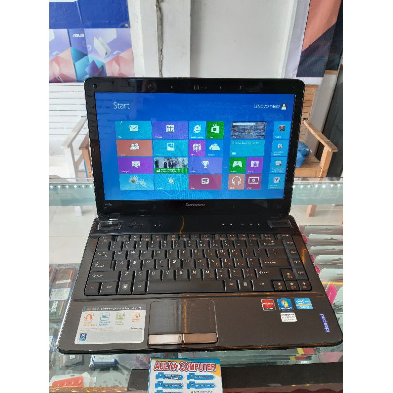 laptop second LENOVO IDEAPAD Y460P /intel Core i7/VGA Ati Radeon HD 5000-14"slim/ram 8gb/hdd 500gb