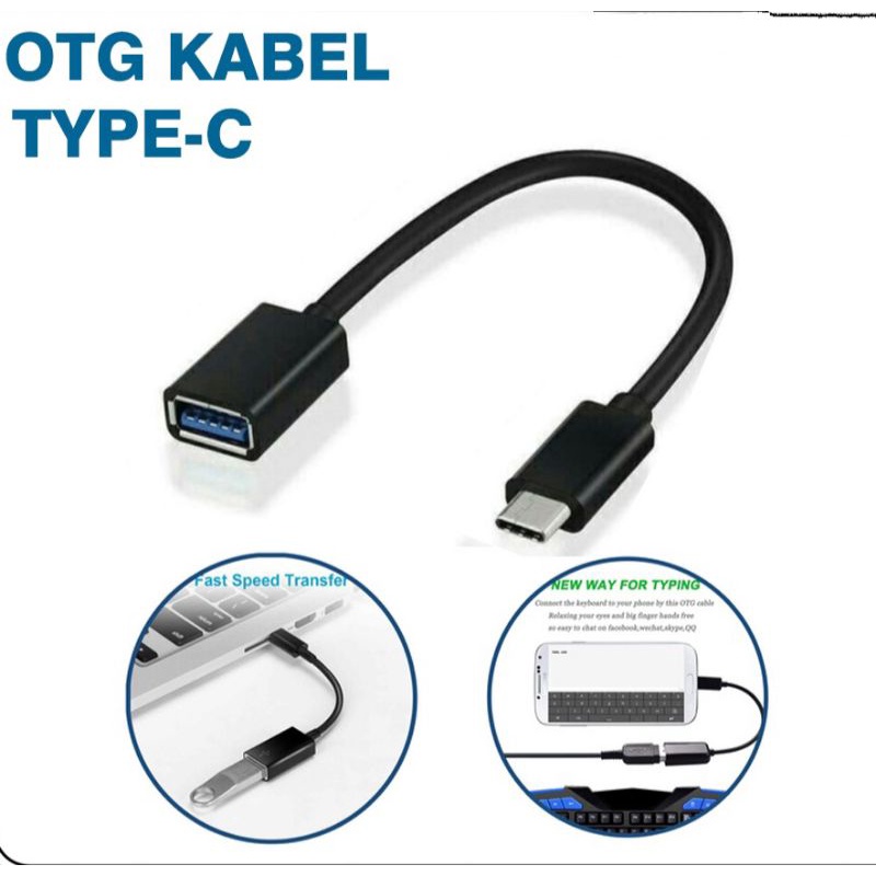 KABEL OTG TYPE C DAN MICRO USB