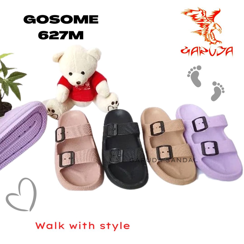 Sandal Wanita GOSOME 627M phylon elegan stylish ban 2 ala Birken