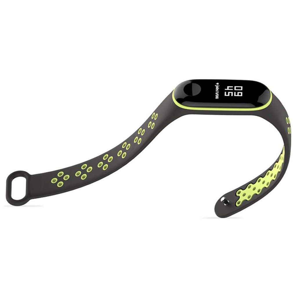 Strap Replacement Sporty Two Color For Mi Band 4 - HANYA GELANG - STRAP MI BAND 4