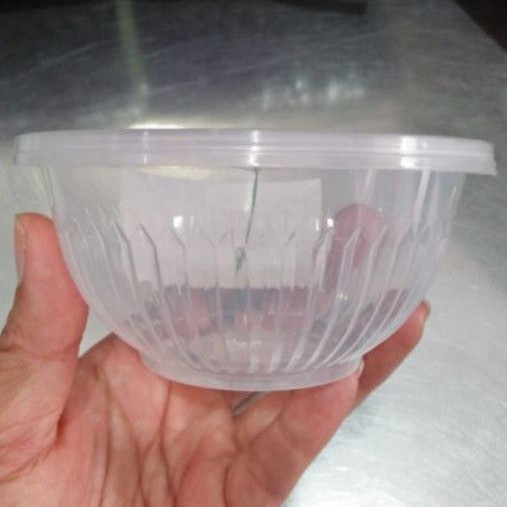 Thinwall Bowl 250 ml Plastik Wadah Dessert/Jelly/Puding/Agar-Agar