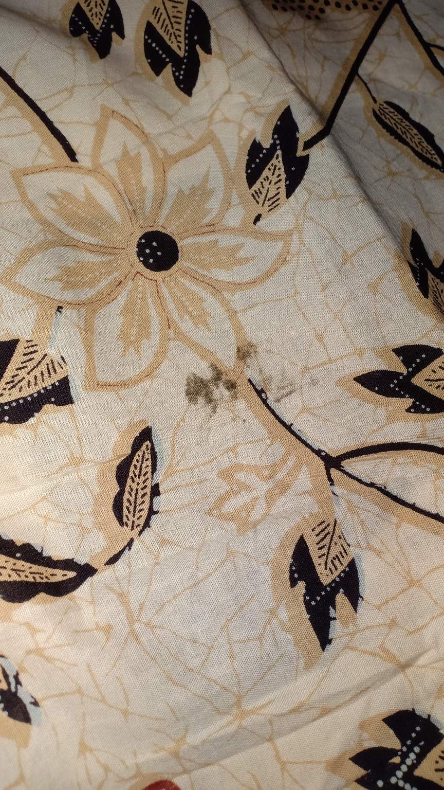 Kembang Rambat Pendek Kemeja Batik Pria Full Furing Bahan Katun Cabut Primisima