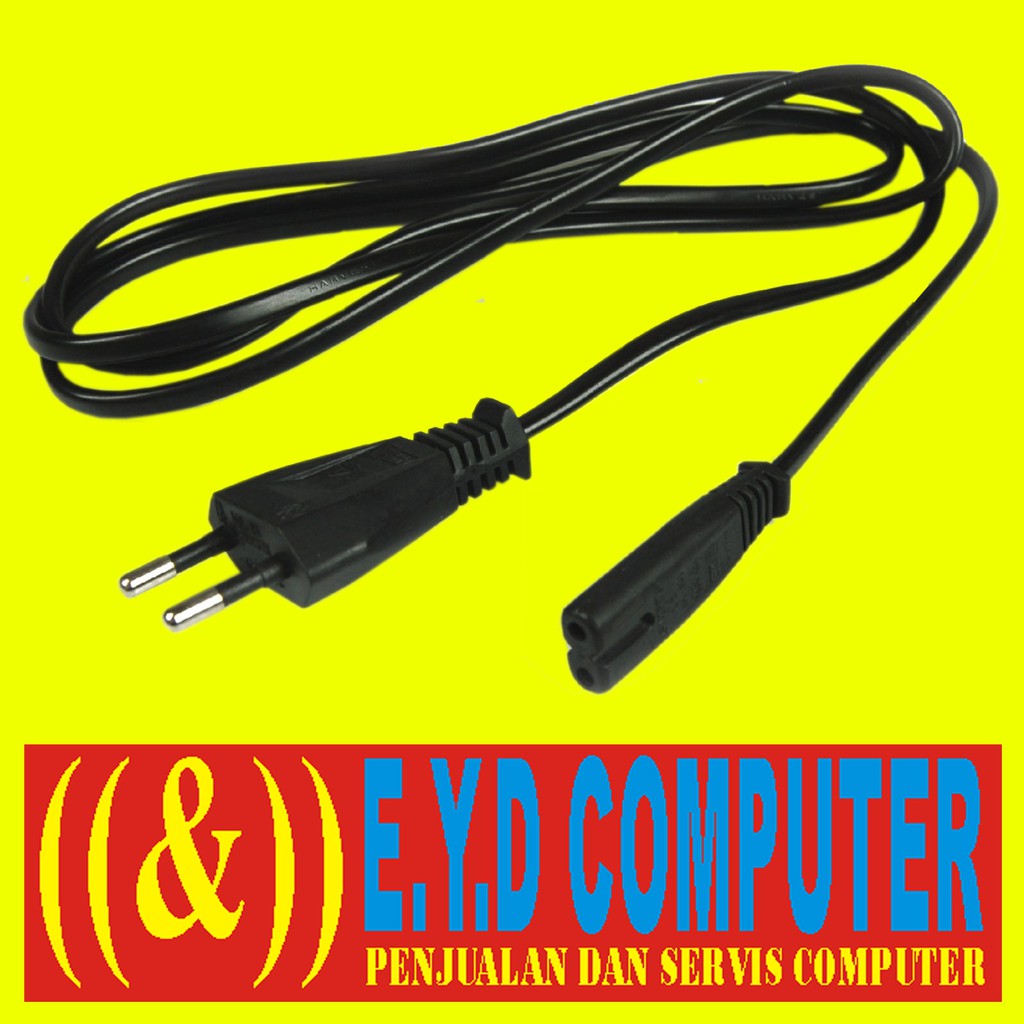 Jual Kabel Power Printer Cable Elektronik Dua Lubang Electronic Cabel 2 Lobang Angka 8 Delapan 8341