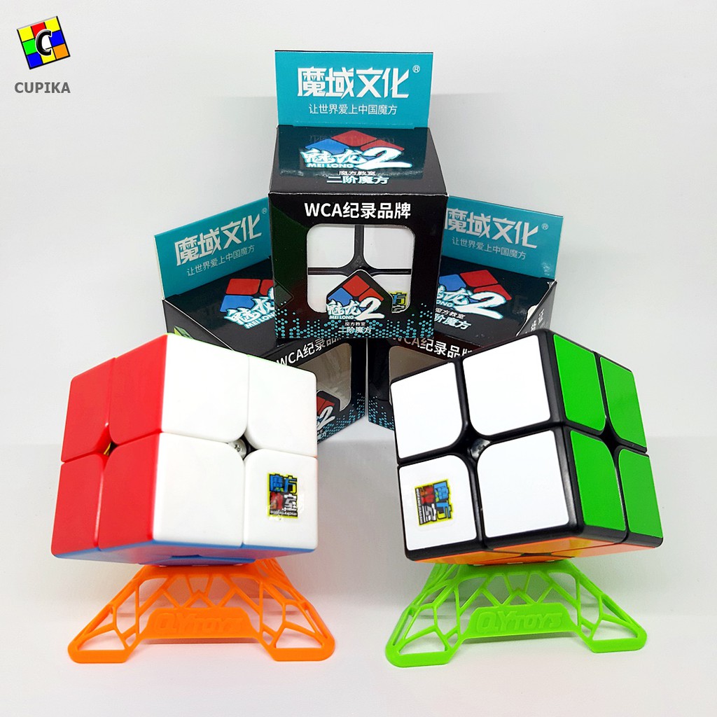 Rubik 2x2 Moyu MF Meilong Speedcube Stikerless MF2s