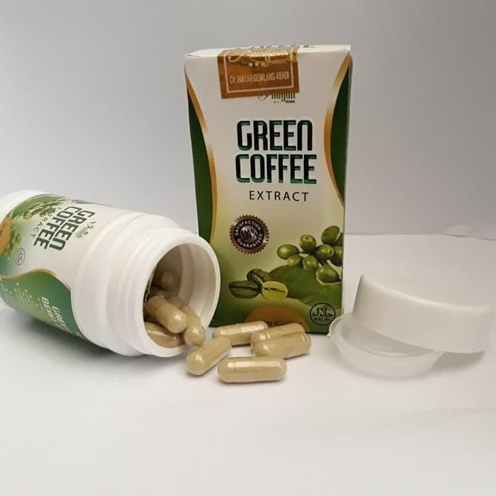 

kapsul ekstrak kopi hijau (green cofee inayah)