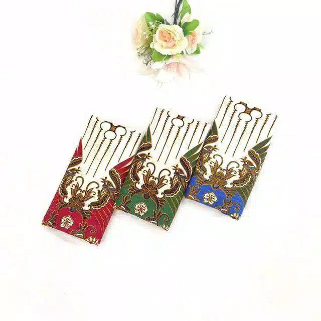 Kain Batik Jarik Set Kebaya Batik Sogan Lawasan Parang seno dan Kain Embos
