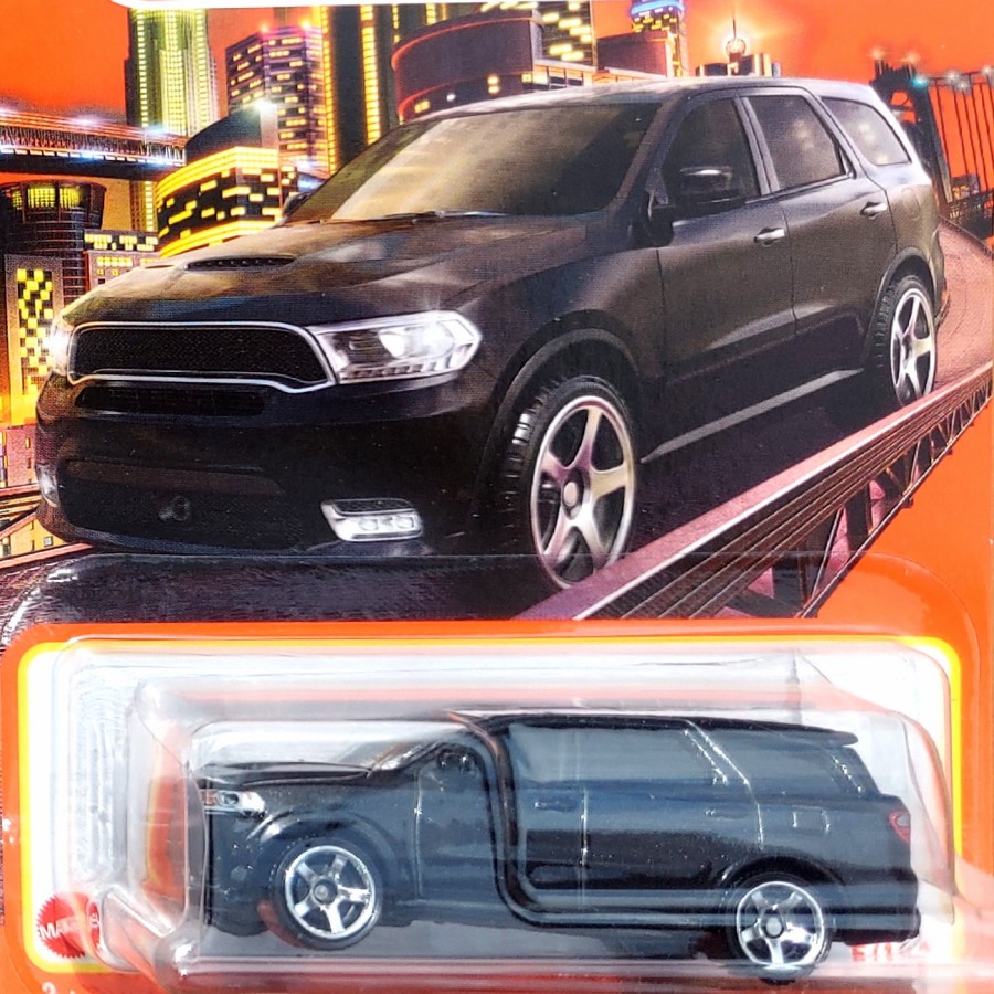 MATCHBOX 2018 DODGE DURANGO 2022 HITAM - SUV VAN WAGON