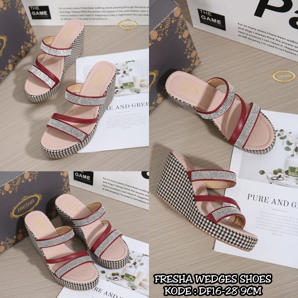 CRAZY SALE FRESHA WEDGES SHOES DF16-28