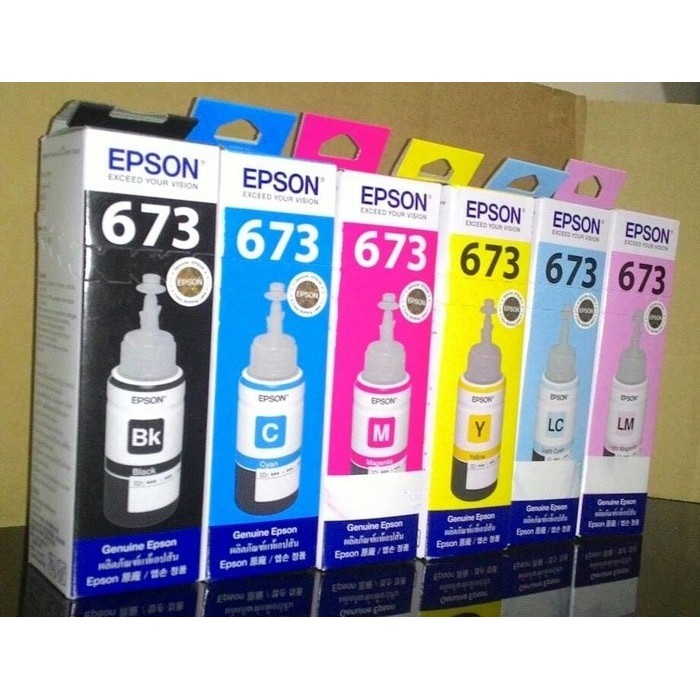 TINTA EPSON L800,L1800,L805,L850 (T673 WRN)