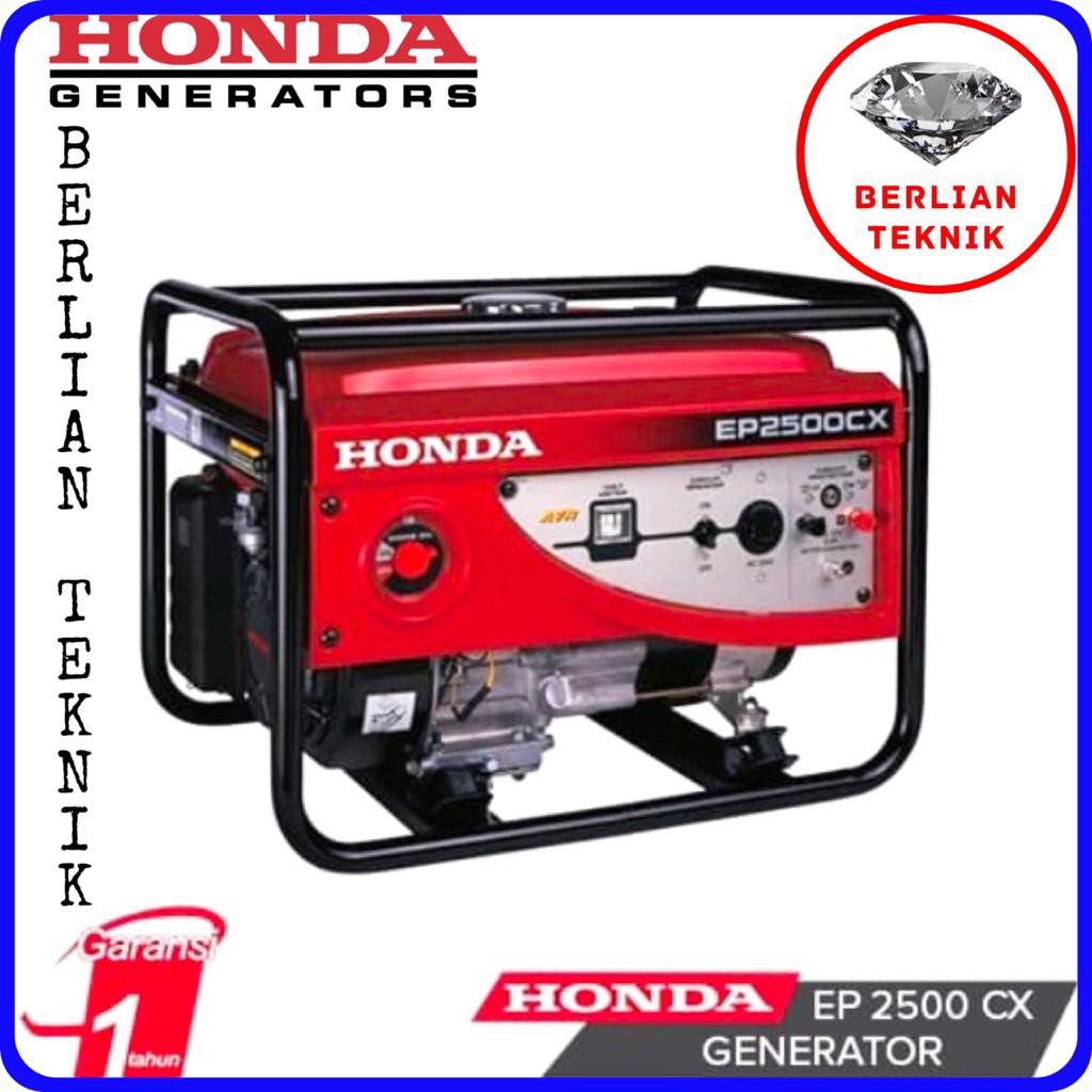 Gasoline Generator Mesin Genset Bensin Honda EP 2500 CX / 2000 Watt