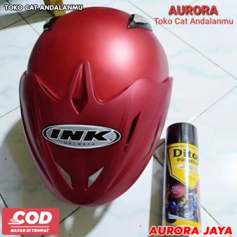 Pilox Pylox Diton Premium Merah Dop 9281 Doff Dof Scoopy Scopy PCX dll Stylist Red Matt Cat Mobil - 