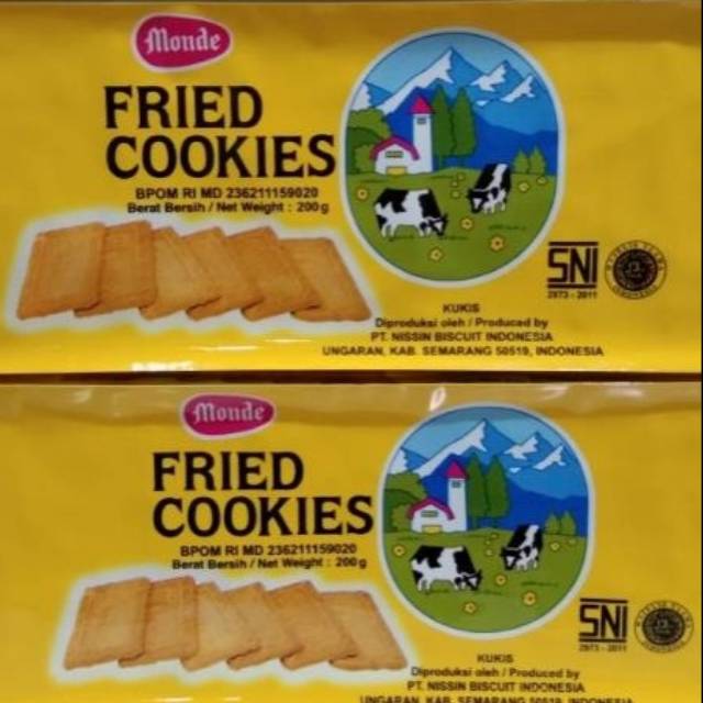 

Monde Fried Cookies