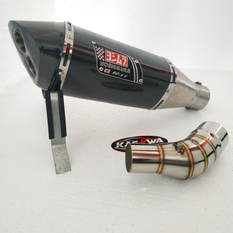 KNALPOT RACING YOSHIMURA R11 SLIP ON CBR 250RR R25 NINJA 250 FI CBR 150R CBR 150 THAILAND