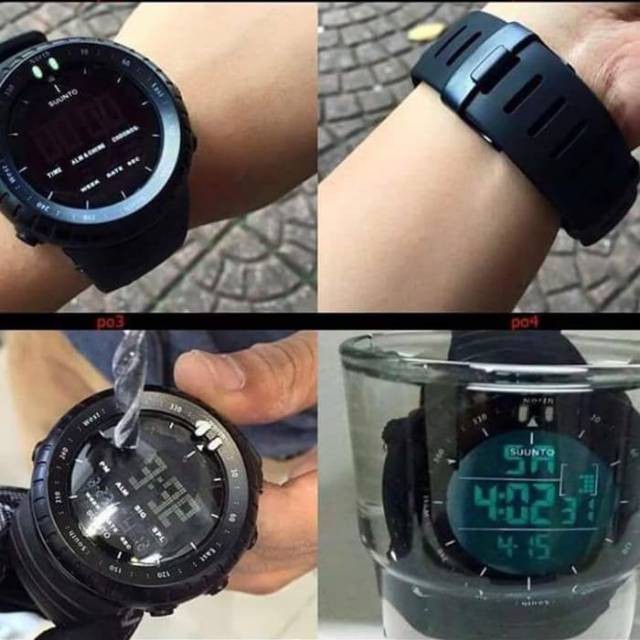 JAM TANGAN PRIA SPORTY SUNTO CORE ANTI AIR ( PUTAR ) SUNTO CORE TAHAN AIR