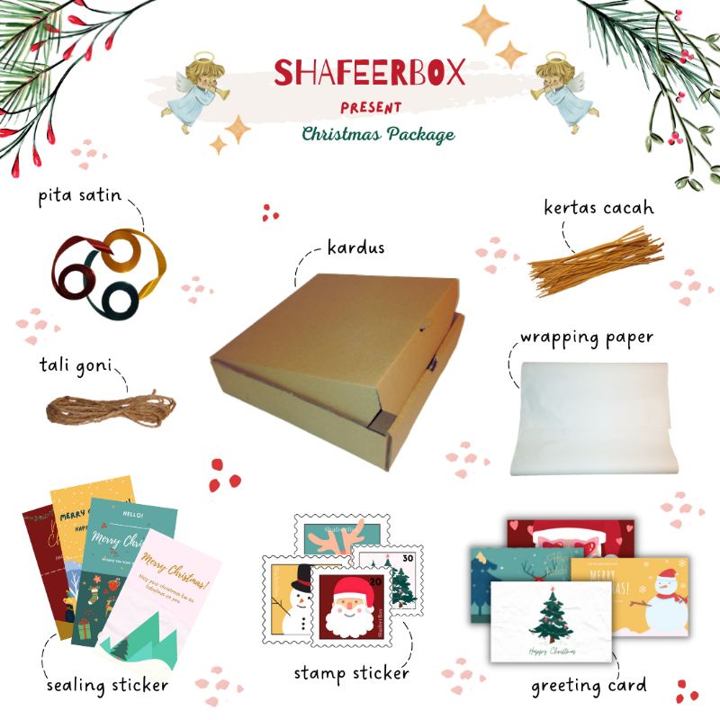 

Packaging edisi Christmas (Kardus Natal) by Shafeer Box