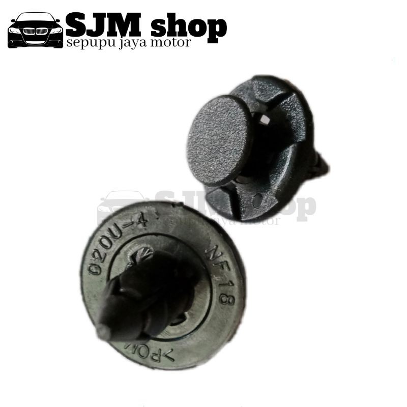 kancing klip bemper UNIVERSAL untuk semua jenis mobil klip gril toyota avanza agya ayla xenia dll ni