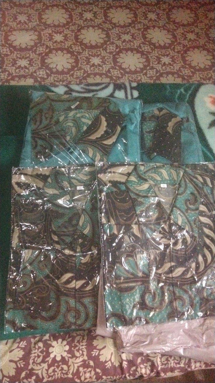 Baju Set Couple Batik Keluarga Terlengkap / Sarimbit Batik / Batik Couple Ada Anaknya Modern Batik