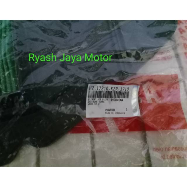 Filter udara vario 125/150 old/new 2018/PCX 150 karburator lokal Aspira Astra