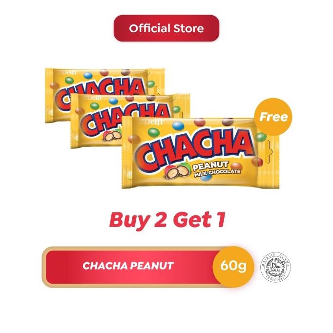 

Chacha Peanut 60 g Buy 2 Get 1