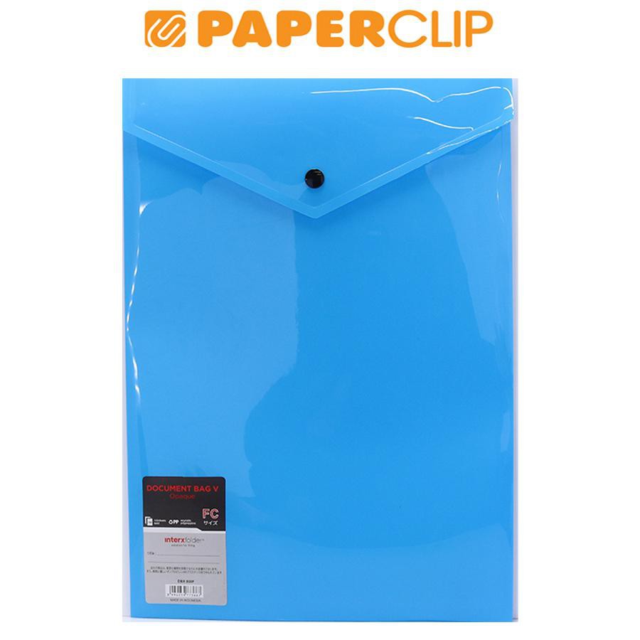 

SMART POCKET INTERXFOLDER OPAQUE VERTICAL DBX800F BLUE