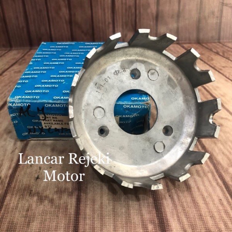 alumunium almunium kopling house rumah kampas kopling ymaha yb 100 l2g l2sn l2 super