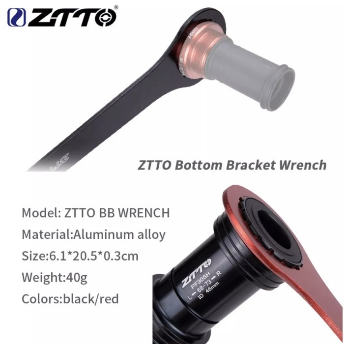 ZTTO DUB Wrench Bottom Bracket Tool 44-46mm 16-24 Notch