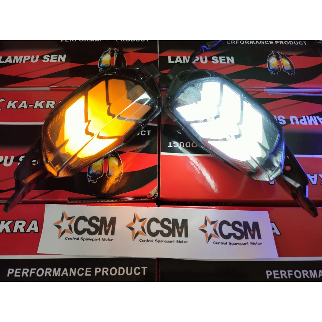 Sein Sen Running Senja Depan Motor Yamaha Nmax New 2020 Lampu Led Ka-kra