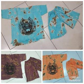  Baju  Barong Bali  Setelan Anak  grosir  Oleh Oleh Khas Bali  