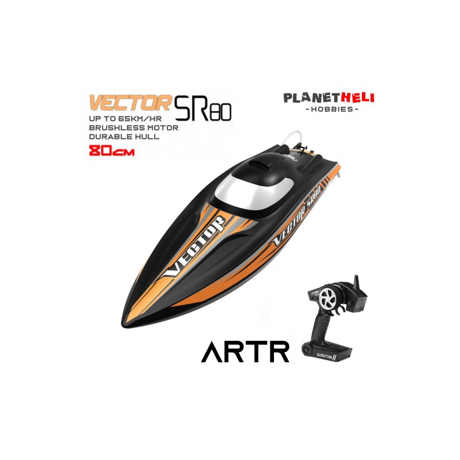 Volantex Vector SR80 80cm 65km/h Brushless High Speed ​​RC Boat - (ARTR)