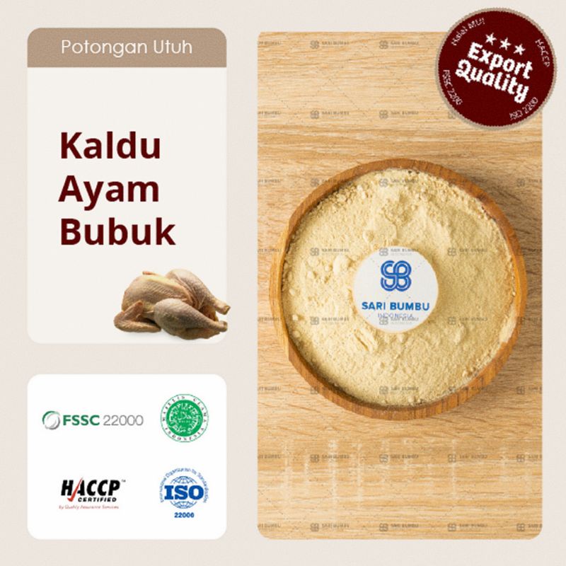 

250gr Kaldu Ayam Bubuk | Chicken Broth Powder Export Quality