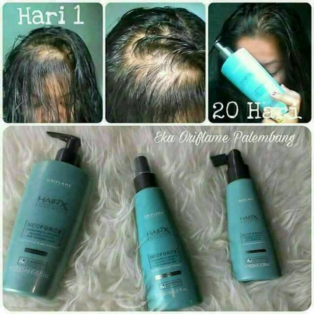 HAIR X NEOFORCE SET / PERAWATAN RAMBUT RONTOK Import swedia