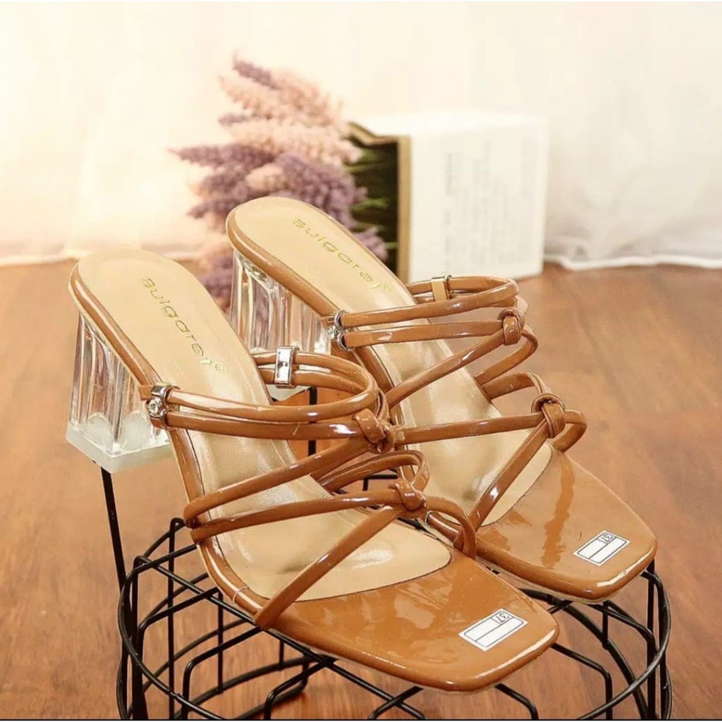 Malaika - Sandal Hak Kaca Evika-5