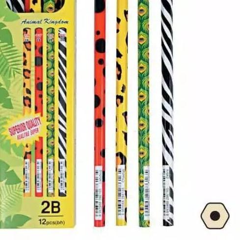 

♣ Pensil Joyko P99 Motif Animal Print 2B ✴