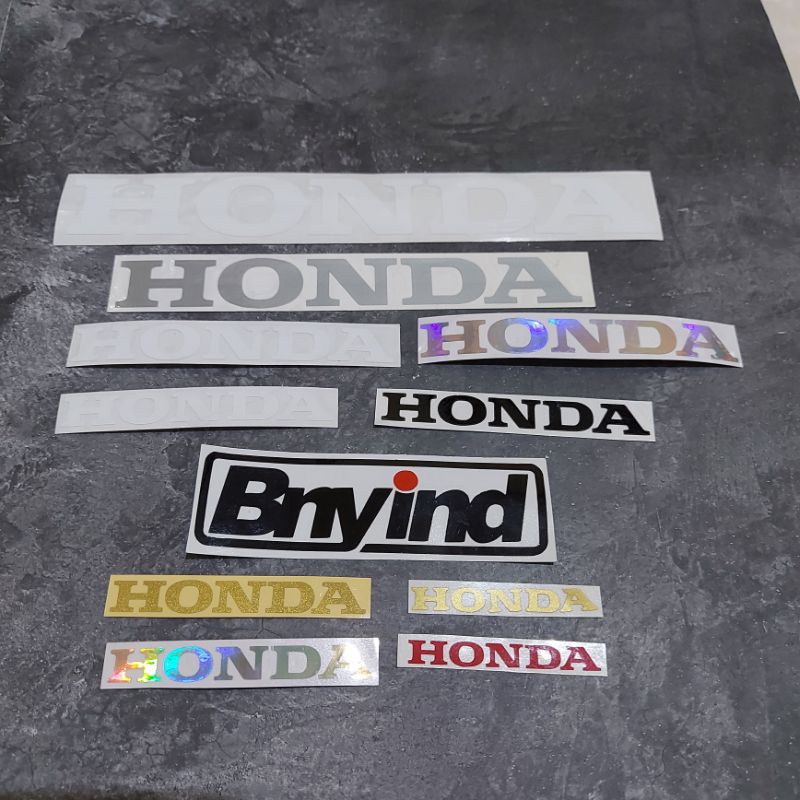 STICKER HONDA SEMUA UKURAN CUTTING