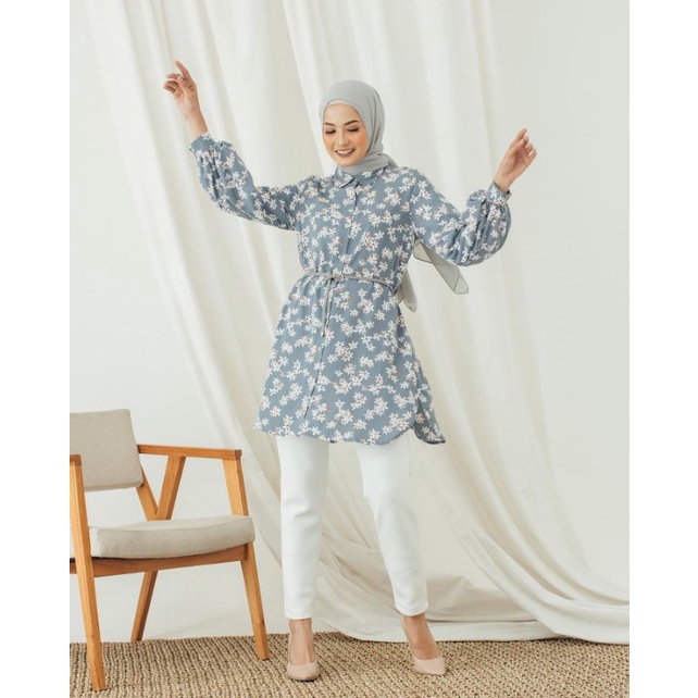 Kain Shakila Premium Motif Yasmira harga setengah meter