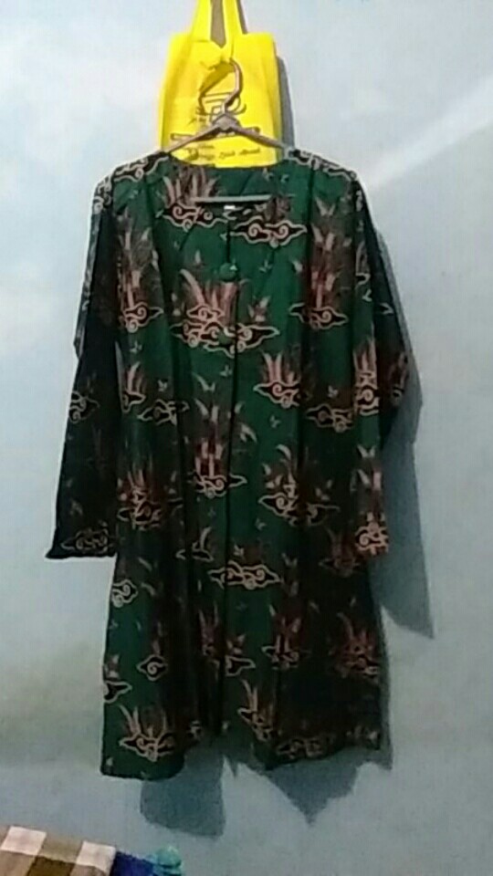Terlaris Serut Genes Jelita Tunic Navbor Yelbor Whitbor Creambor Tunik Batik Modern Hrb030 Dolbi Dob