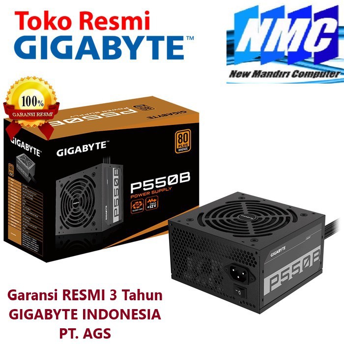 Power Supply / PSU Gigabyte P550B 550W 80+ Bronze