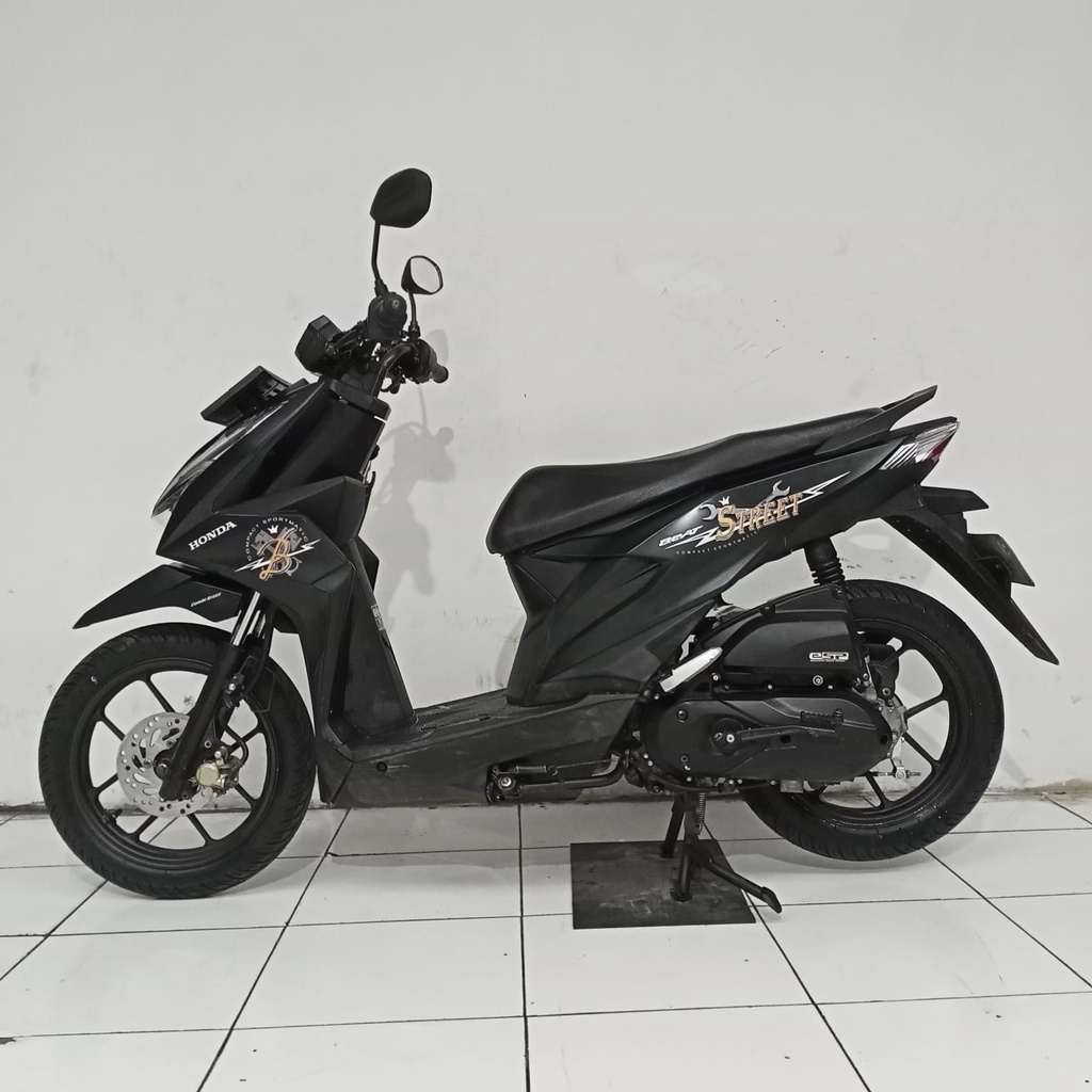 honda all new beat street esp 2021 plat depok hitam ( motor bekas)